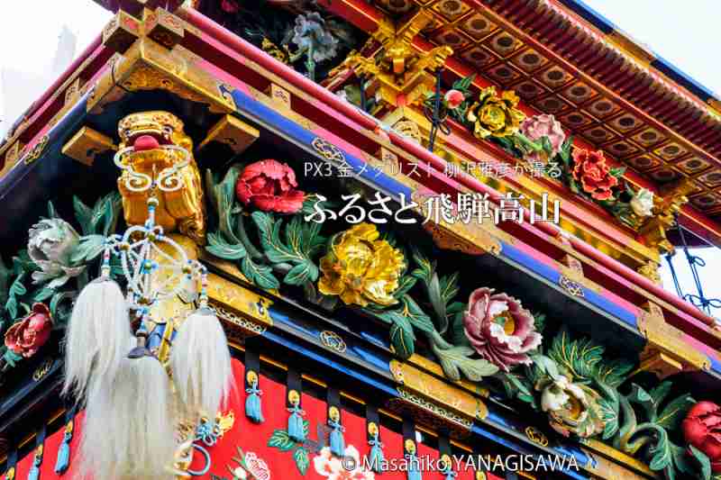 春の高山祭（山王祭）の観光写真です　撮影・柳沢雅彦