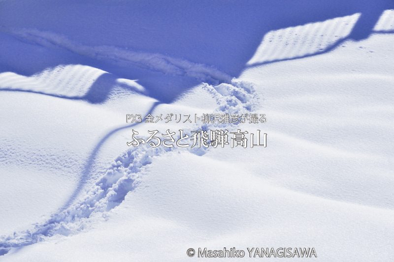 飛騨高山の雪景色　撮影・柳沢雅彦