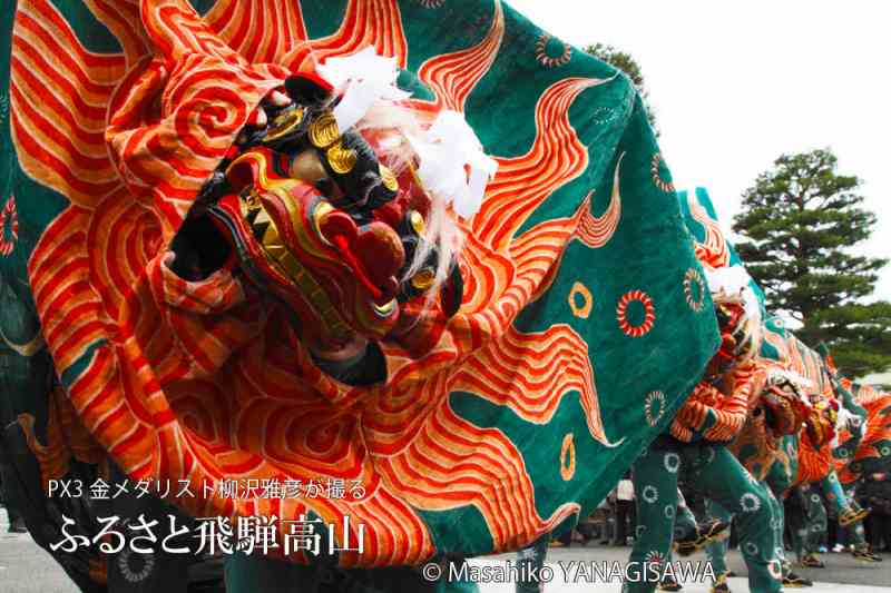 春の高山祭（山王祭）の観光写真です　撮影・柳沢雅彦